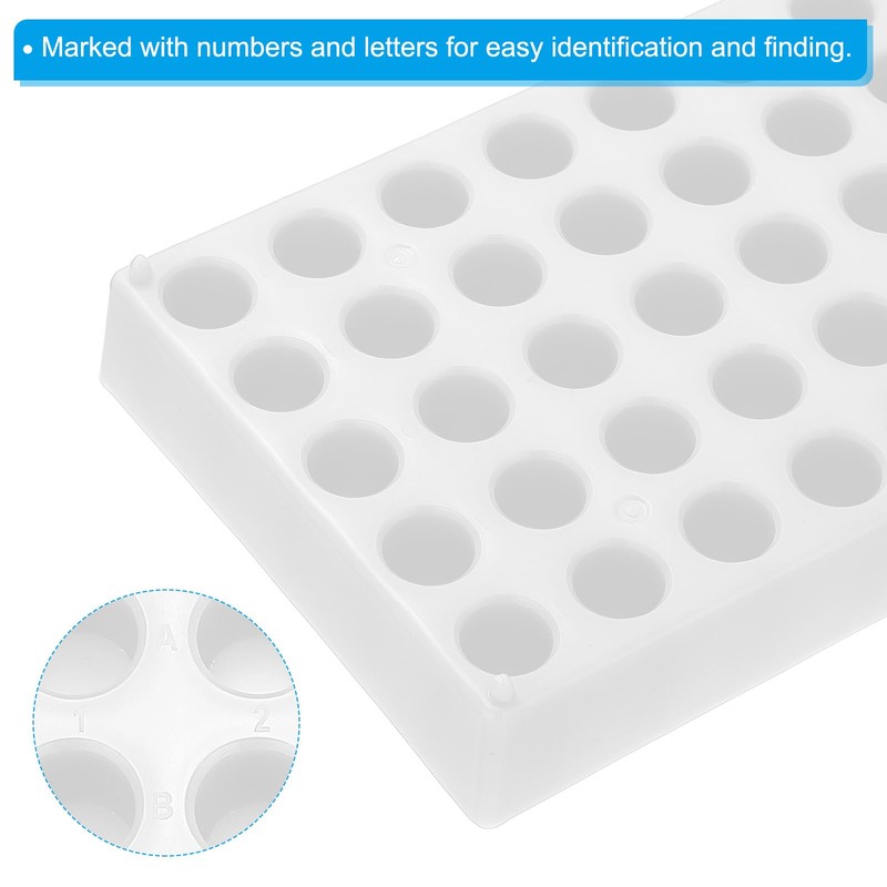 PATIKIL Vial Rack for 2ml Autosampler Vials, Vial Tray Holder