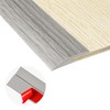 20Ft Carpet Floor Transition Strip, Self Adhesive Floor Edging Trim