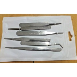 Jewelry Tools - 6 Piece Tweezers Set - PRICE DROP **DESTASH**