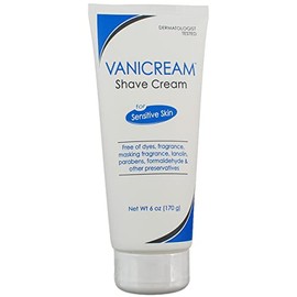 Vanicream Shave Cream For Sensitive Skin 6 oz (Pack of 6)