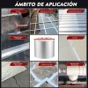 Cinta Adhesiva Papel Aluminio Cobbelux Impermeable 10cmx10m Techos