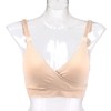 Nursing Bra Front Top Buckle Widened Flanks Four Row Buckle