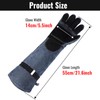 Heavy Duty Animal Handling Gloves - Cat Gloves Bite Proof,