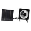 Solar Panel Fan Mini USB Outdoor Portable Cooling Fan Desktop