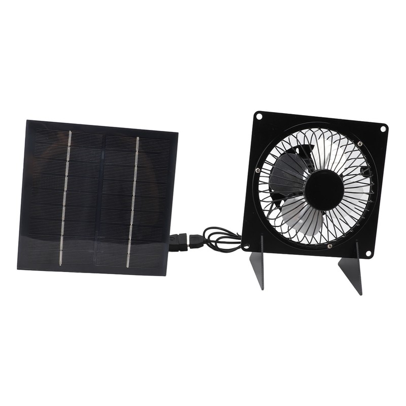 Solar Panel Fan Mini USB Outdoor Portable Cooling Fan Desktop
