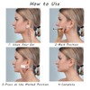 CHUANCI PAIR Disposable Sterile Ear Piercing Unit Flower/Butterfly Ear Tragus