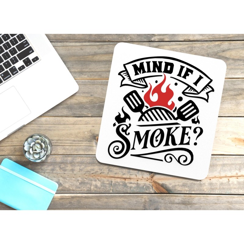 Clever Contraptions MindSmoke BBQ Sign – Funny Grill Wall Decor