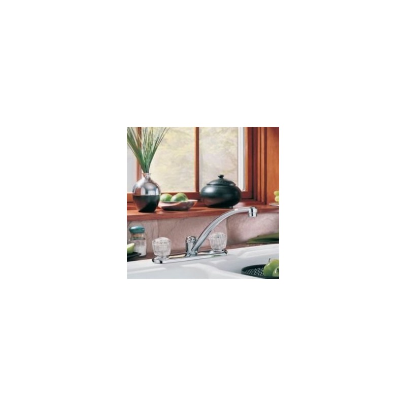 DELTA FAUCET 2102LF, Chrome