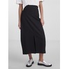 PIECES Women's Pcklara Hw Midi Skirt, black
