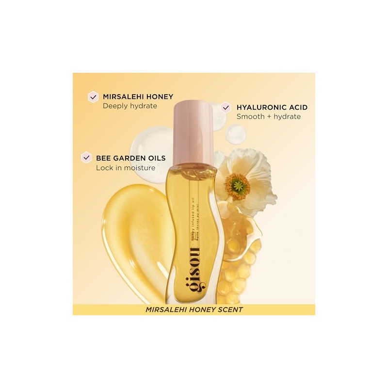 Honey infused Lip Oil (Honey gold, Pequeño)
