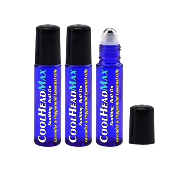 HMP BRANDS HMP BRANDS CoolHead Max Roll On, Natural Peppermint