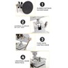 Mini Bench Vise 360 Degree Universal Rotating Square Workbench Clamp