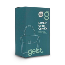 Geist. Leather Goods Care Kit (for Pigmented Smooth Leather) | Clean and Protect Non-Absorbent Leather, transparent