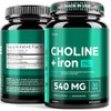 Artnaturals Choline 540mg - High Potency Choline Supplements - Supports