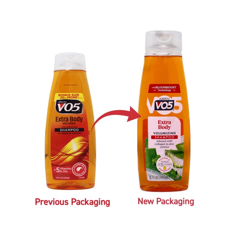 VO5 Extra Body Volumizing Shampoo Unisex 15 oz (Pack of