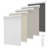 Grandekor Motorized Blinds Shade 1-Channel Remote Controls,Two-Way Motor