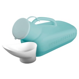 Maximex Urin-Flasche Unisex - Mit dichtem Verschluss, Polyethylen, 32.5 x 15 x 10 cm, Grün