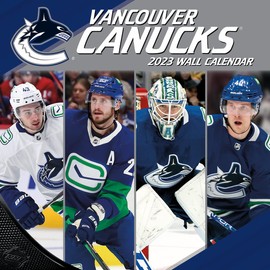 TURNER SPORTS Vancouver Canucks 2023 12X12 Team Wall Calendar (23998011958)