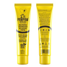 Dr.PAWPAW Orignal Balm Multi-Purpose Natural No Fragrance Balm for Hydrating Lips, Skin, Hair, Cuticles, Nails & Beauty Finishing (3 x 25 ml)