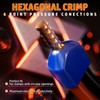 PEBA Hexagonal Crimping Tool Set, 33 Types of Wire End
