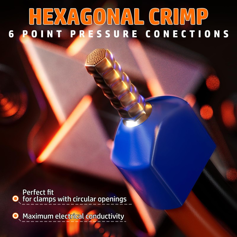 PEBA Hexagonal Crimping Tool Set, 33 Types of Wire End