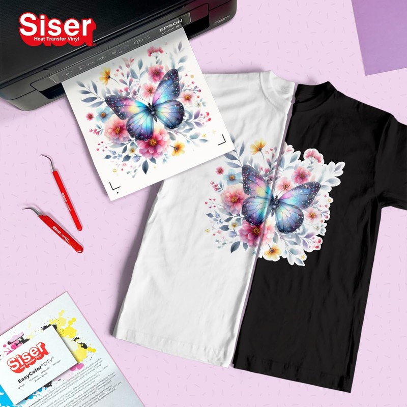 Siser 1FCRPKEC10 Thermovinyl Multicoloured, 21 x 29 x 0.1, 10