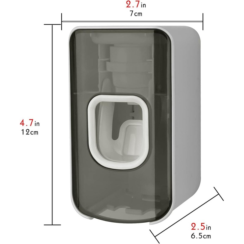 Toketa 2 Slot Porta Cepillo de Dientes para baño Wall