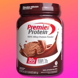 Premier Protein 100% proteína de suero en polvo, batido de chocolate, 30 g de proteína, 24,5