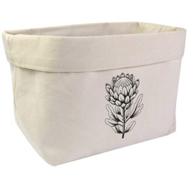 Large 'Protea Flower' Canvas Organiser/Storage Bag (OR00032169)