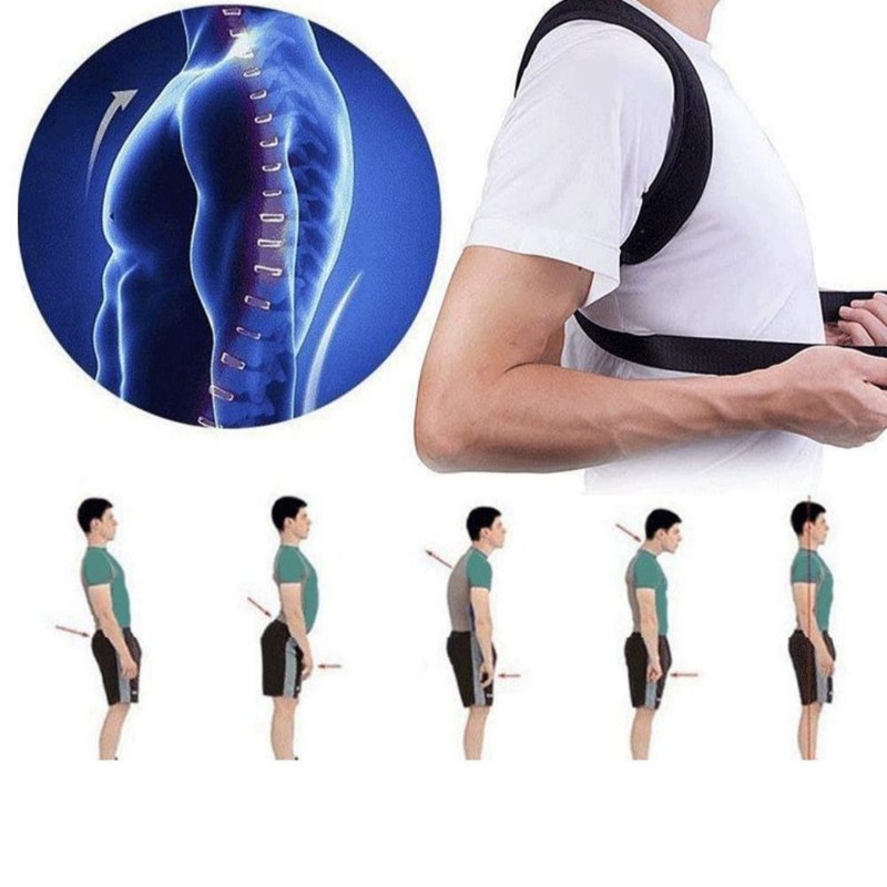 16-4 4-Set Correct Posture Shoulder Protection Band