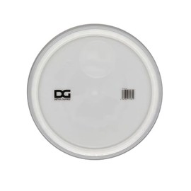 Detail Guardz TR-LID-NAT DG Original Car Wash Bucket Lid for 3.5 gal (14 L & 18 L) Bucket, Clear White (Translucent), Made in Japan