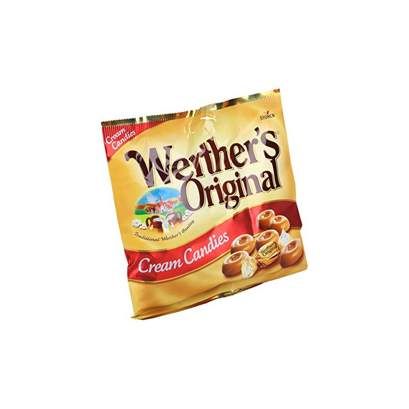 Werther's Original Traditional Butter Candies in Bag, 135 g