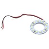 NoBrand 4pcs 12V White 40mm 12 Surface Mount Device LED