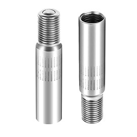 SNOUHAE Set of 2 valve extensions, valve extension, car valve, extension adapter for scooter, car, truck, van, caravan