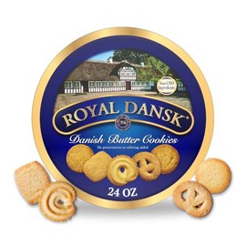 Galletas de mantequilla danesa Royal Dansk, 24 onzas (1.5 LB)
