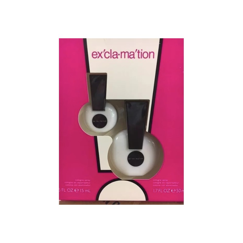 Exclamation Perfume for Women By Coty 2 Pc. Set NEW.