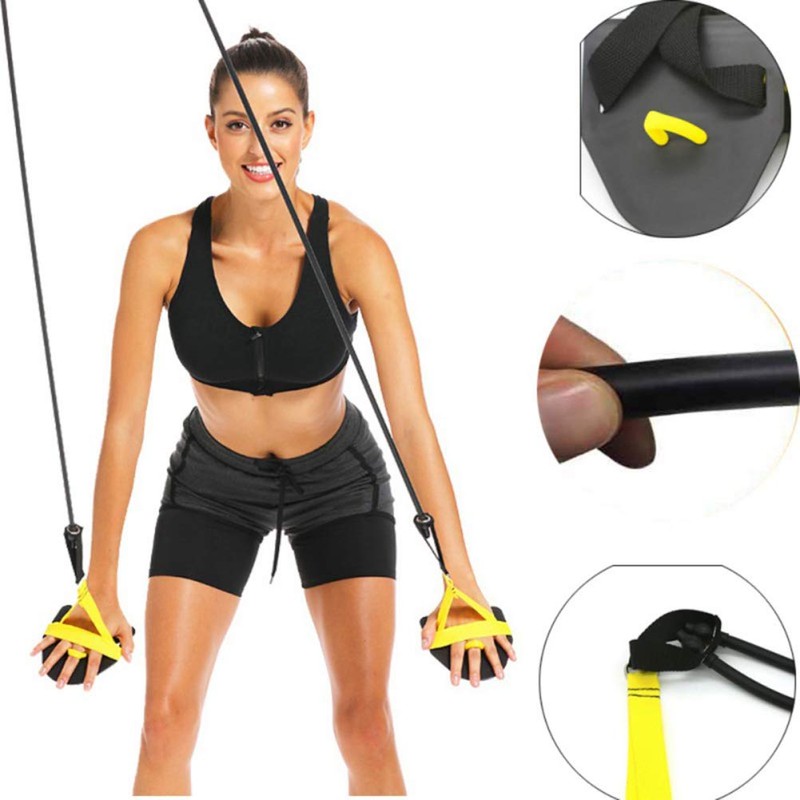 WINBST Training Equiptment Dry Land Cord Pull Rope Swimming Trainer,