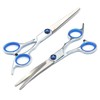 Dog Grooming Scissors Kit Stainless Steel Comfortable Adjustable Screw Professional