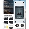 DIHOOL DC Circuit Breaker,DC MCB,Solar Disconnect Switch,15A Isolator(DC12V - DC400V