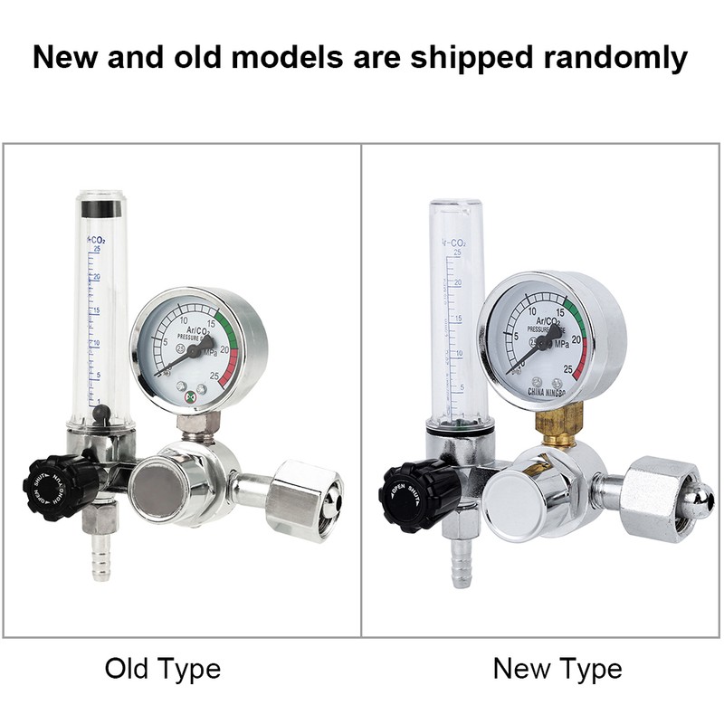 0-25MPa Argon Flow Meter Pressure Regulator Gauge For Weld Mig