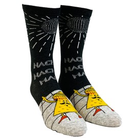 Crazy Dog T-Shirts Men's Nacho Nacho Man Socks Funny Macho Nachos And Cheese Cinco De Mayo Graphic Footwear