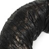 styleBREAKER loop scarf in antique metallic look with pleats, snood,