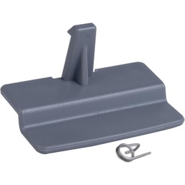 LesNau Center Console Jump Seat Lid Latch BL34-18672A66 Compatible with 2010-2018 Ford F150, Grey