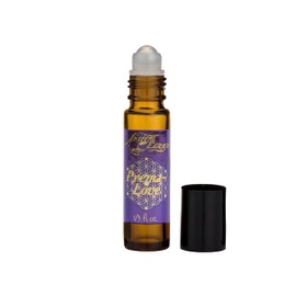 Ancient Essence Prema Love Roll On Essential Oil Embrace Love & Devotion Rejuvenates Skin Aromatherapy Calming & Relaxing Therapeutic Grade (1/3 FL OZ)