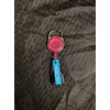 Premium Lighter Leash Retractable Keychain Clip (Pink)