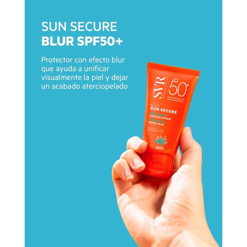 Svr Sun Secure Blur 50 Fps Bloqueador Solar Facial 50ml