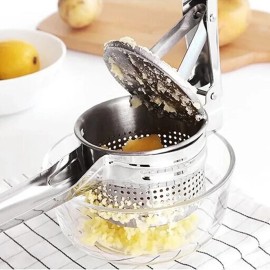 KL 1 Potato Masher Food Grade Heavy Duty Stainless Steel Lemon Orange Squeezer