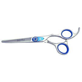DreamCut Razor Shears and Thinning Shears set with Blue Accents and Removable Blue Finger Rests, 6inches