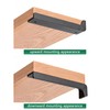 Corner Shelf Brackets，Hidden Shelf Brackets, Floating Shelf Bracket , Heavy