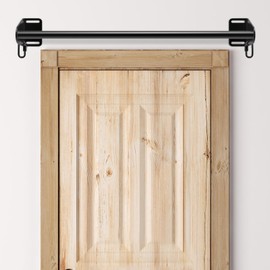 SELEWARE Wall Mounted Pull Up Bar, Heavy Duty Chin Up Bar for Doorway, Multifunctional Home Gym Workout Equipment with Resistance Band Hooks, Supports Up to 440 lbs